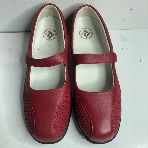 NWOB Propet Erika Red Mary Jane ortho shoes 9.5M - Picture 2 of 5
